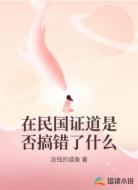 在民国证道是否搞错了什么