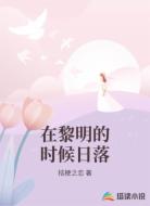 在黎明的时候日落